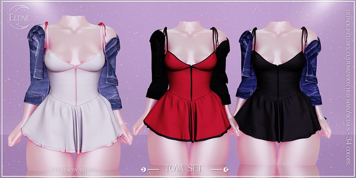 Elune. Toya Dress - FATPACK