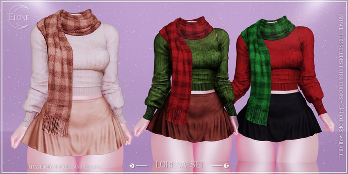 Elune. Lorena Sweater - pack 10