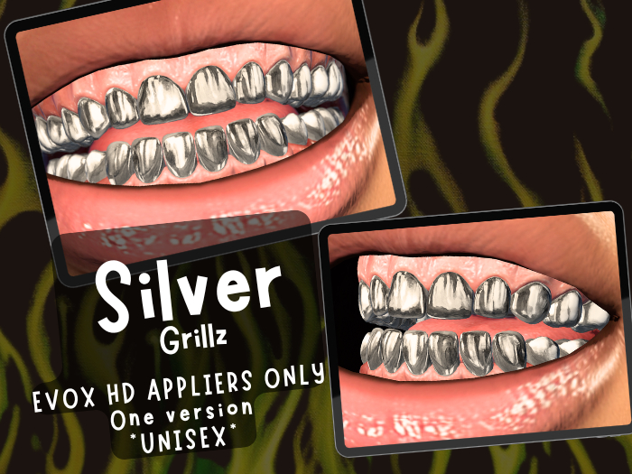 SILVER GRILLZ