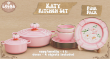 - Legna - Katy Kitchen Set (Pink Pack)
