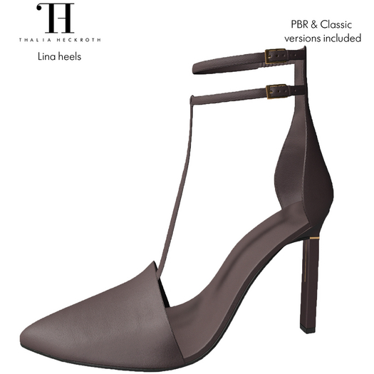 Thalia Heckroth - Lina heels CACAO
