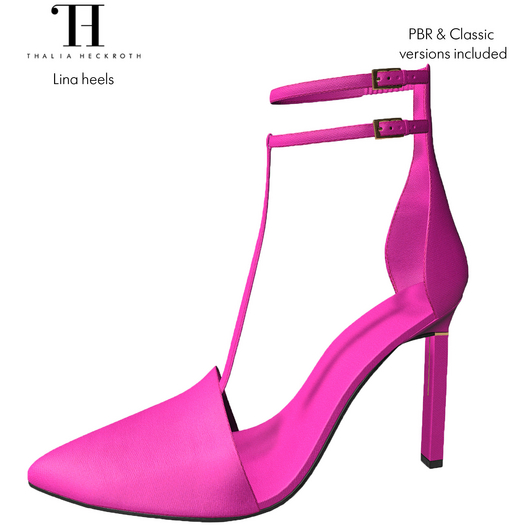 Thalia Heckroth - Lina heels FUCHSIA