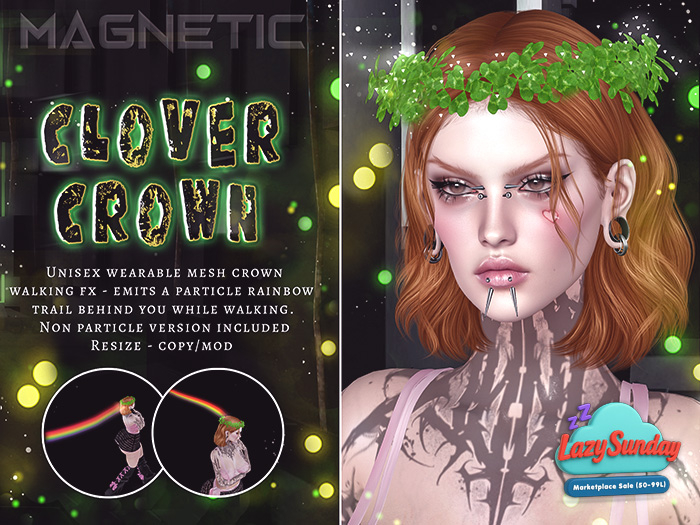 Magnetic - Clover Crown