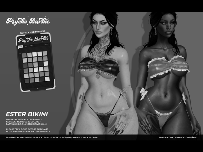+PB+ Ester Bikini - Fatpack DEMO