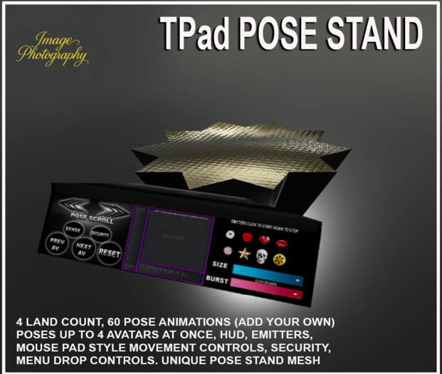 TPAD multi pose stand 