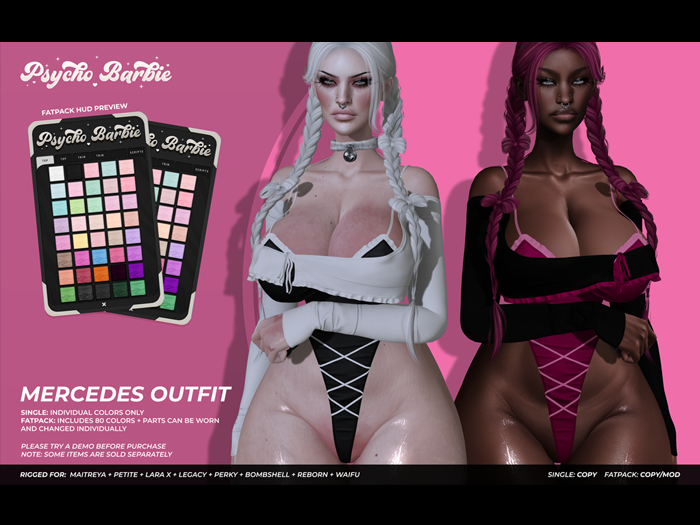 +PB+ Mercedes Outfit - Fatpack