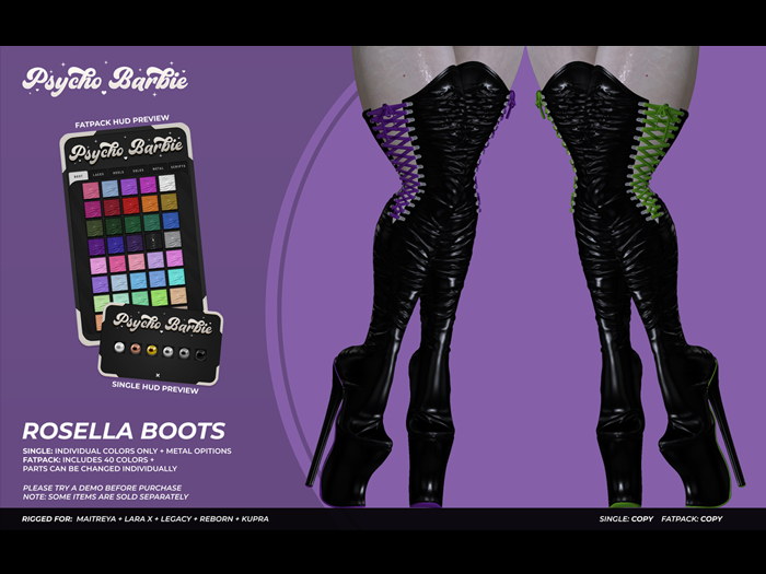 +PB+ Rosella Platforms - Fatpack