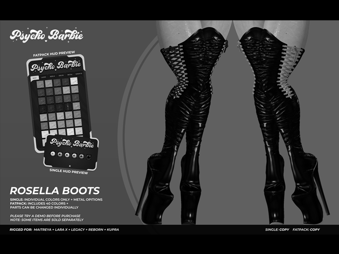 +PB+ Rosella Platforms - Fatpack DEMO