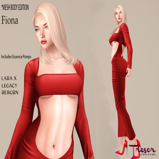 Tresor Couture~Fiona Red