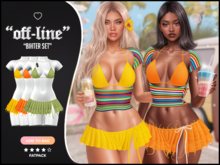 "Off-Line" x "Bihter" Set / Fatpack