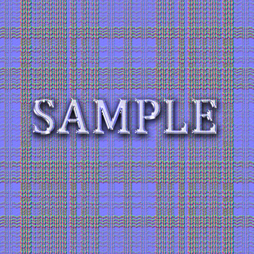 [ St Patricks Day Fabric Seamless 01 ] Normal Map - B