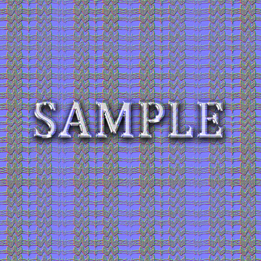 [ St Patricks Day Fabric Seamless 01 ] Normal Map - C