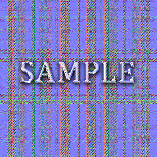 [ St Patricks Day Fabric Seamless 01 ] Normal Map - E