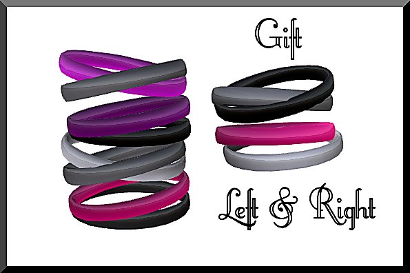 Amour Fashion - Magenta Bangle Bracelets