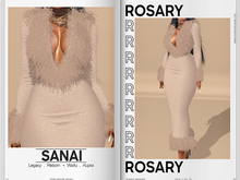 Rosary. Sanai . Dress Tan