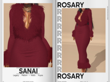 Rosary. Sanai . Dress Wine