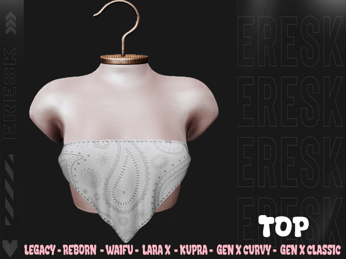 Eresk :: Rafa Top White  (ADD)