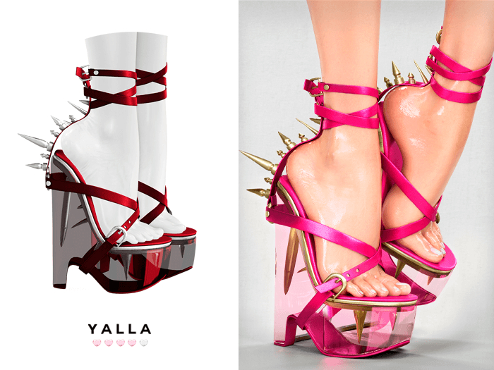 #Unpack me! YALLA ~ Charmed Heels [RED]