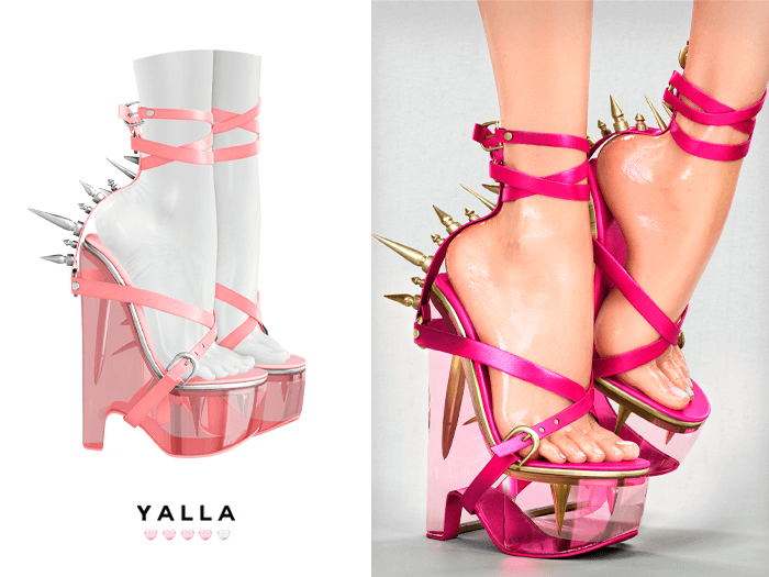 #Unpack me! YALLA ~ Charmed Heels [ROSE]