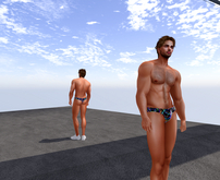 KC MULTICOLORED STRING THONG