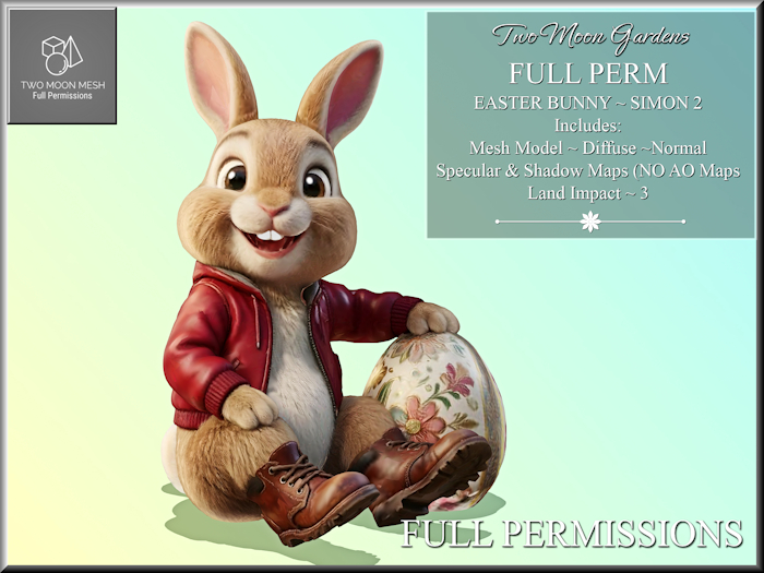 Full Perm Easter Bunny 2