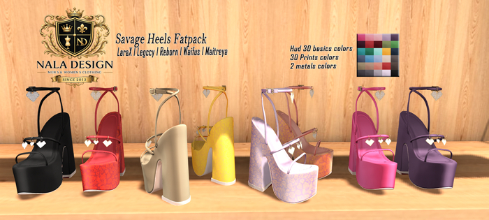Nala Design - Savage Heels Fatpack