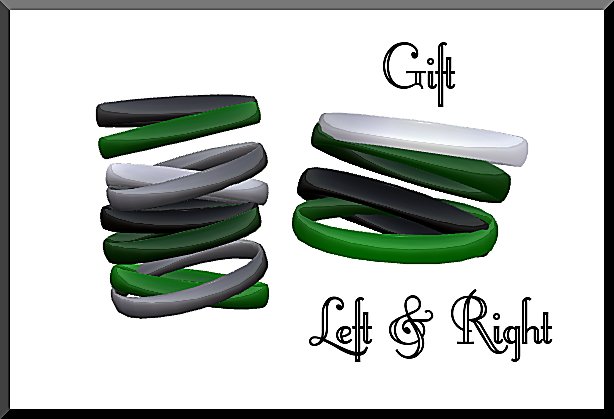 Amour Fashion - Green Bangle Bracelets