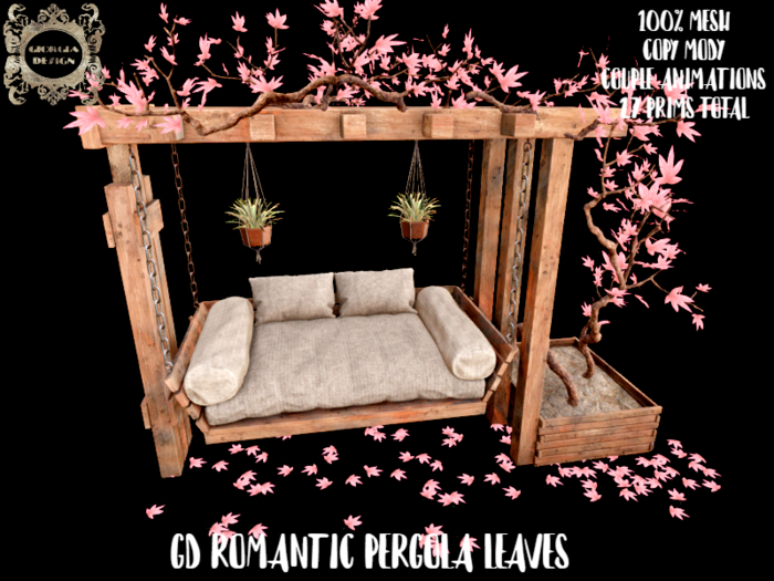 GD ROMANTIC PERGOLA LEAVES