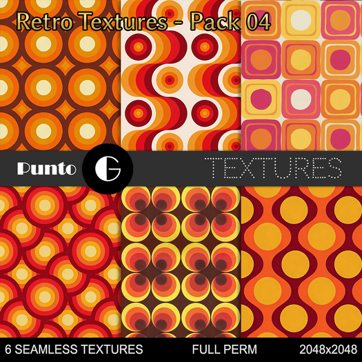 Full Perm Textures - Retro Pack 04
