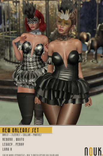 Nouk. New Orleans Set Color Pack