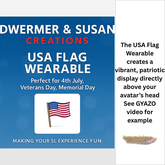 USA Wearable Flag emitter