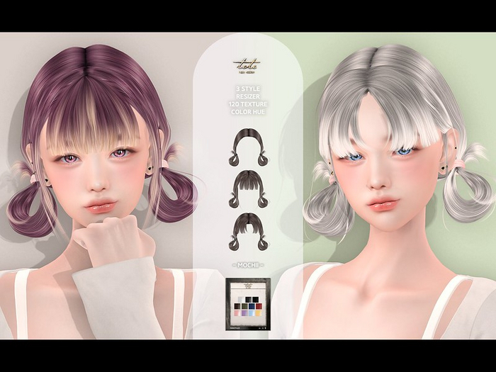 TETE - MOCHII Hair FATPACK [ADD]