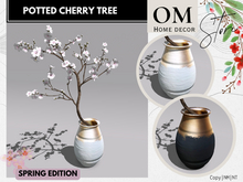 |OM| Potted Cherry Tree