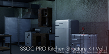 MESH[SSOC PRO] Kitchen Structure Kit v1.13 FULL Box