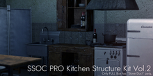 MESH[SSOC PRO] Kitchen Structure Kit Vol.2 v1.13 FULL Box