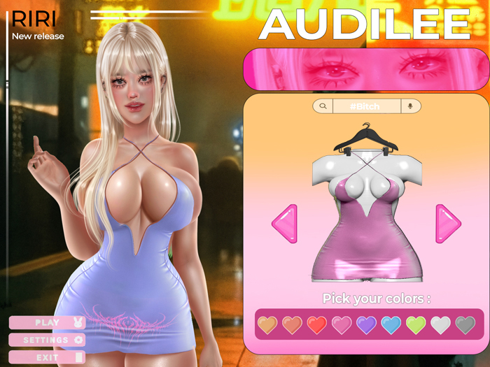 Audilee - Riri Dress - [Juicy]