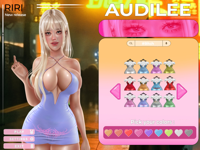 Audilee - Riri Dress Uni - [FATPACK]