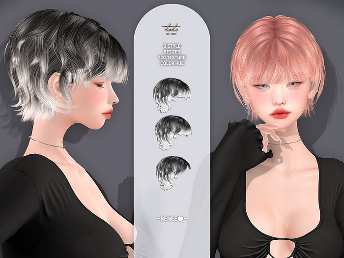 TETE - RENEE HAIR DEMO