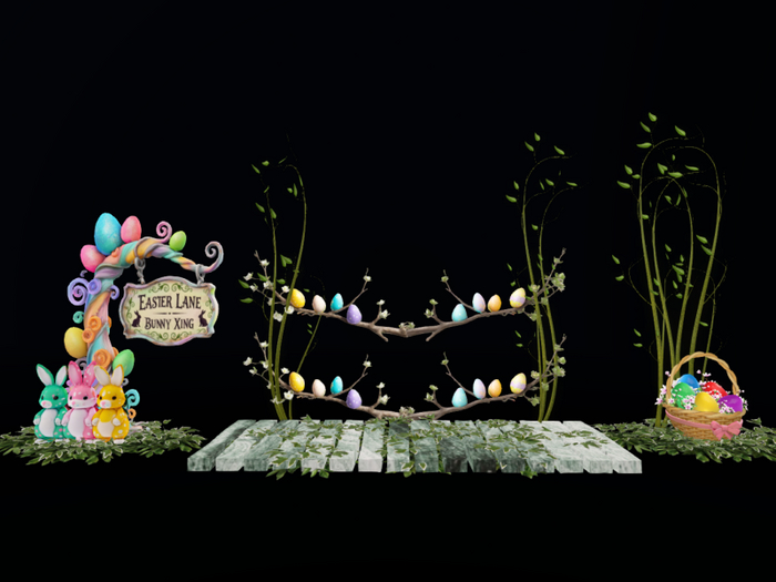 MC Easter Egg Branch Pathway Set