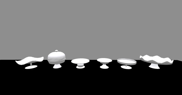 Table Top Fruit Plates