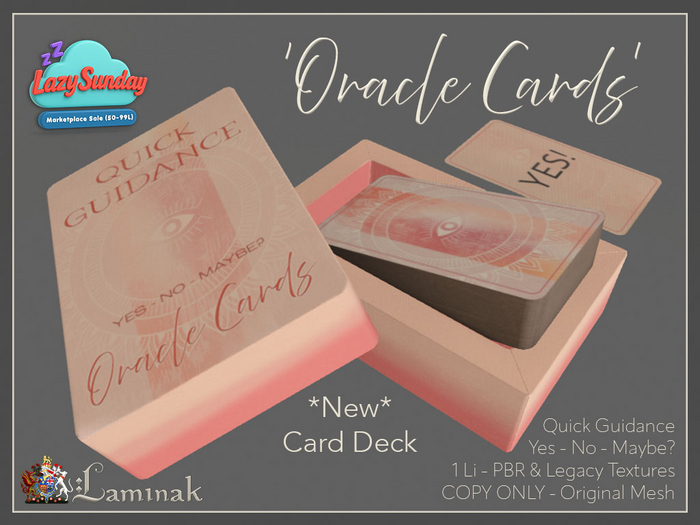 Laminak - LS - Oracle Cards - Quick Guidance