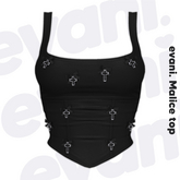 evani. Malice corset - onyx