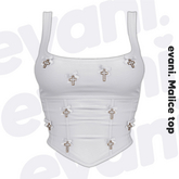evani. Malice corset - snow