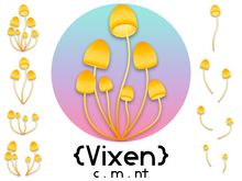 {Vixen} - Fairy Mushrooms - { #03 Sunflower }