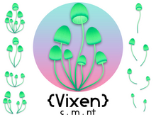 {Vixen} - Fairy Mushrooms - { #05 Seaglass }