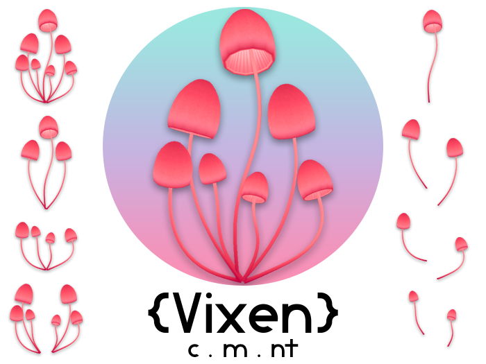 {Vixen} - Fairy Mushrooms - { #10 Sakura }