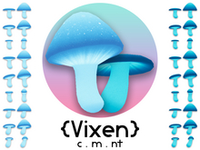 {Vixen} - Celestial Mushrooms - { #06 Aqua }