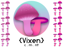 {Vixen} - Celestial Mushrooms - { #09 Rose }