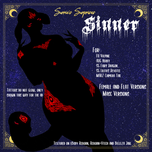 ~S.S.~ Sinner Tattoos