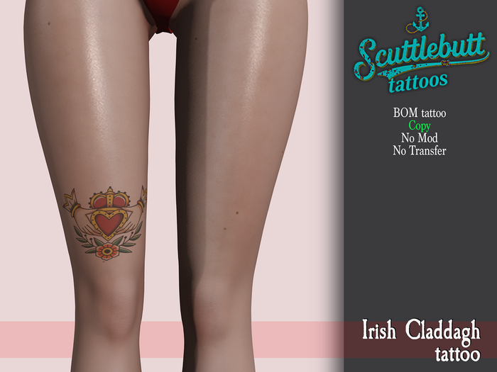 .::Scuttlebutt::. Irish Claddagh Tattoo